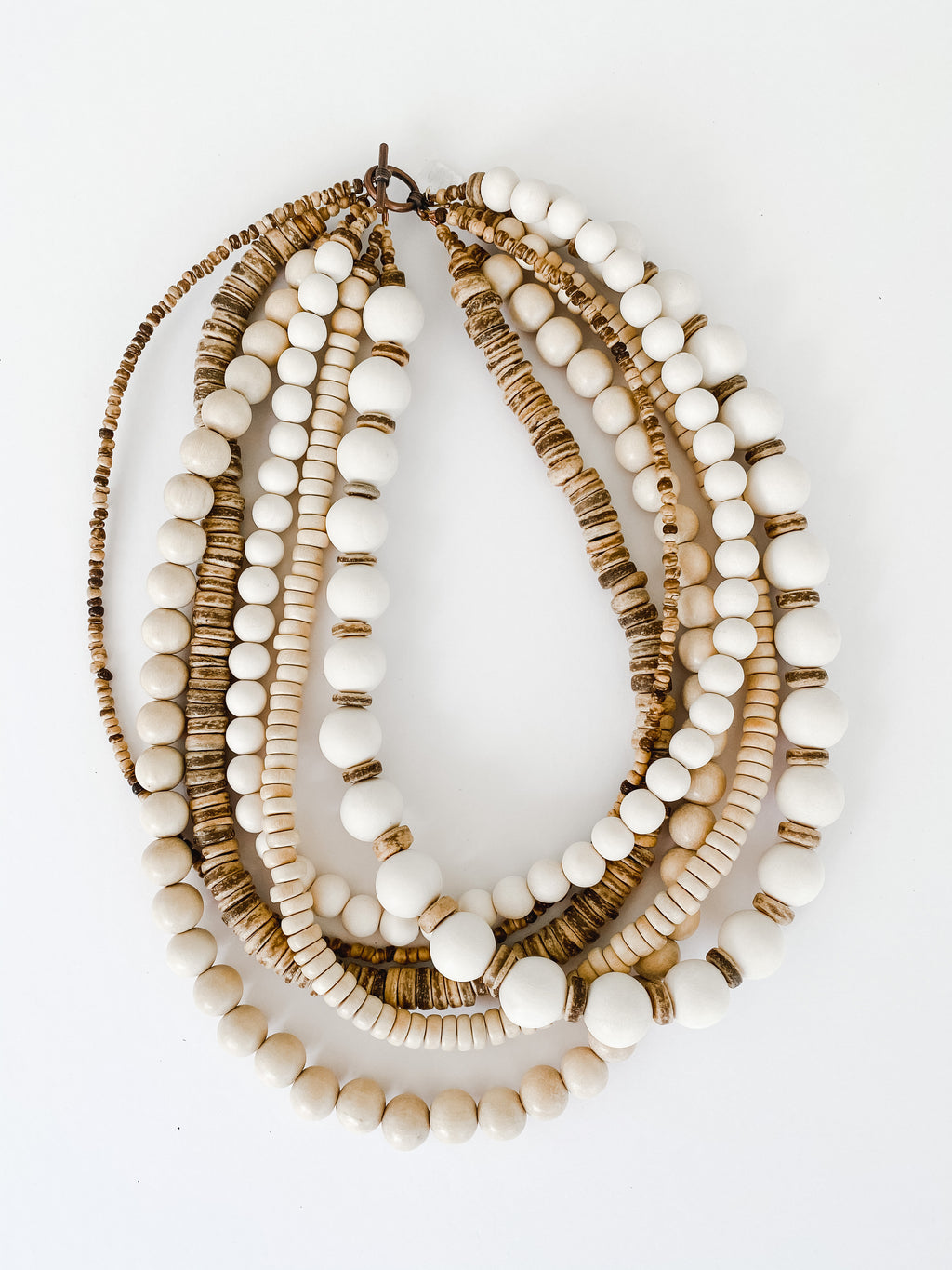 Sea to Sand Multi Strand Necklace - Everyday Natural