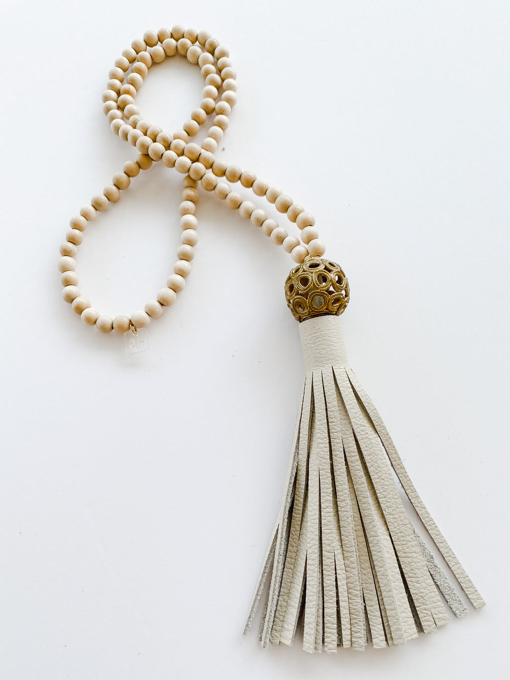 Color Me Tassel Necklace - Ivory